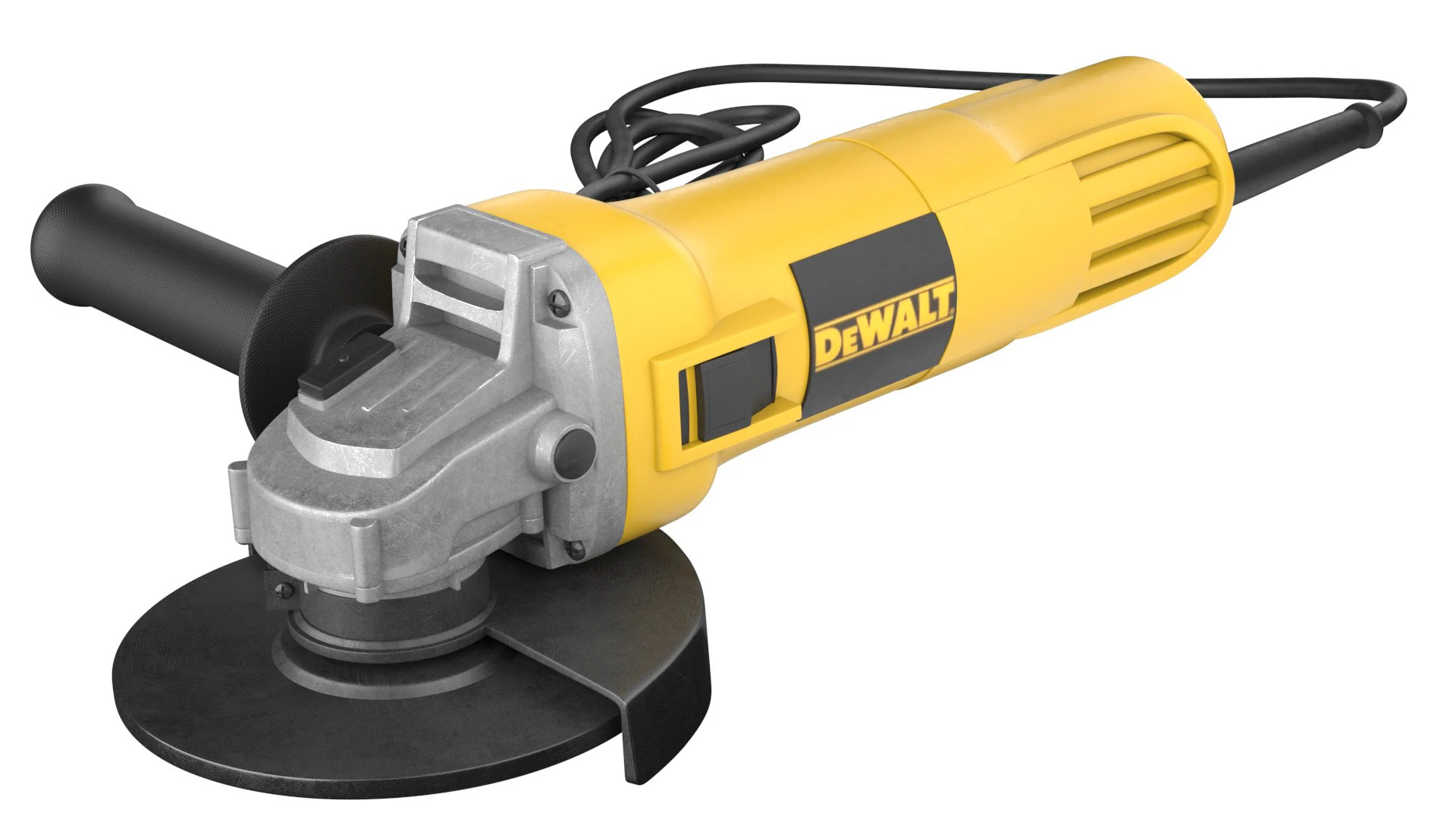 Smerigliatrice angolare elettrica DeWalt Modello 3D .c4d .max .obj .3ds .fbx .stl .blend 