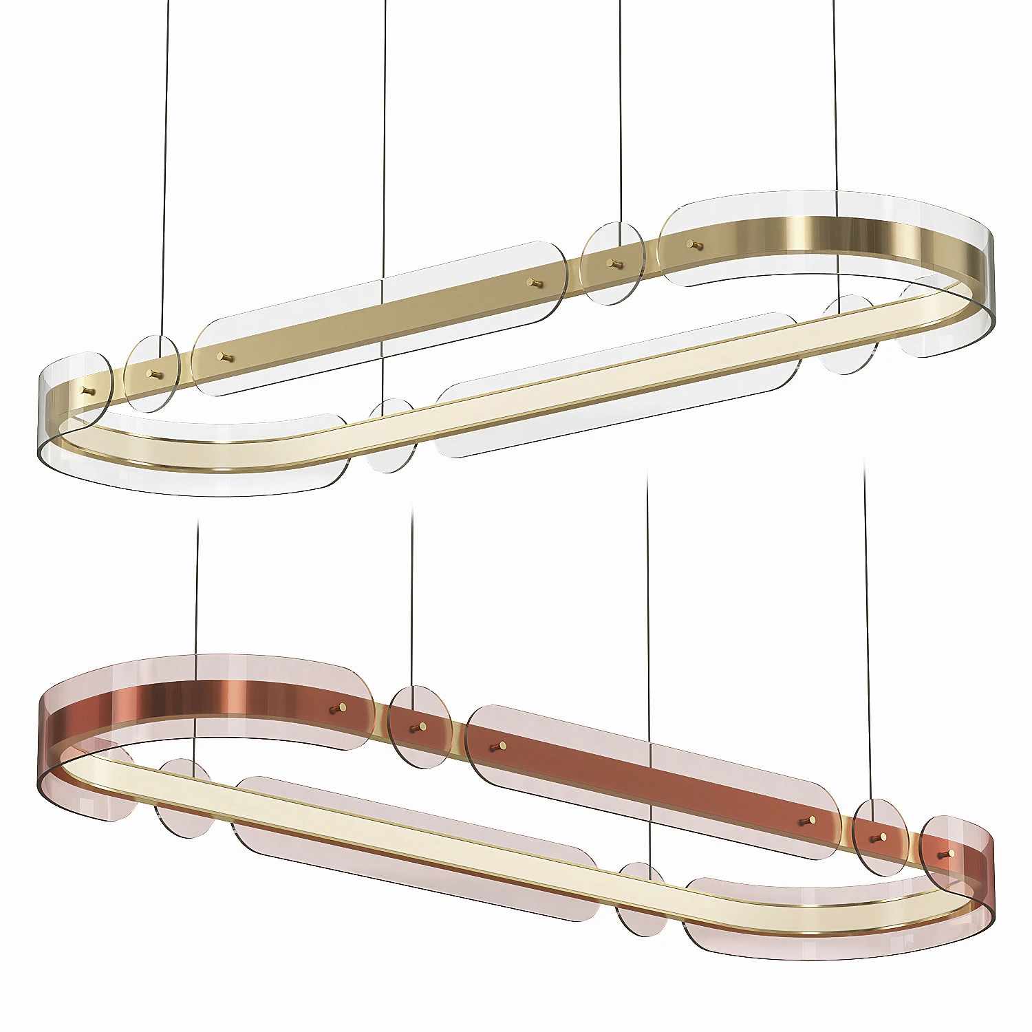 Chicago Chandelier 3D Model .c4d .max .obj .3ds .fbx .stl .blend 