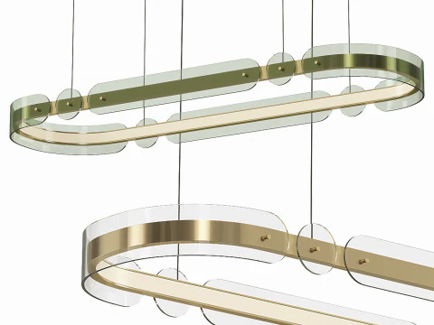 Chicago Chandelier 3D Model