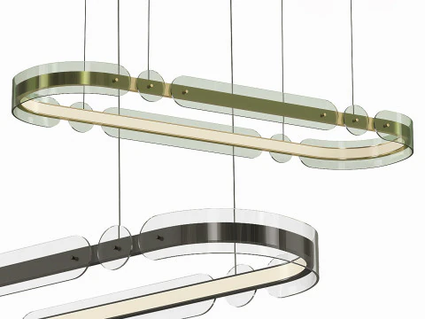Chicago Chandelier 3D Model