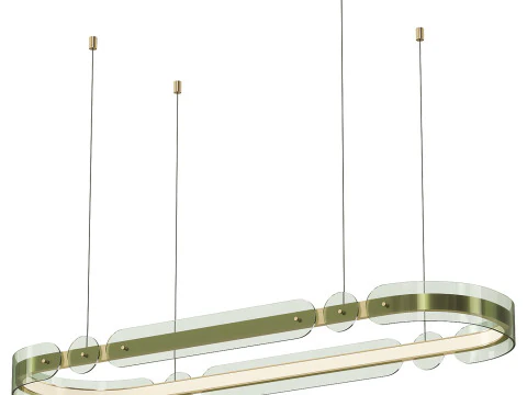 Chicago Chandelier 3D Model