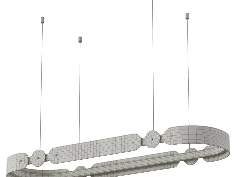 Chicago Chandelier 3D Model