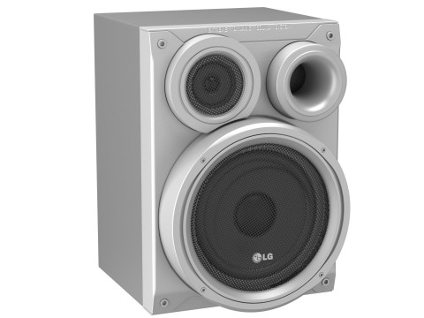LG Music Center 3D Model