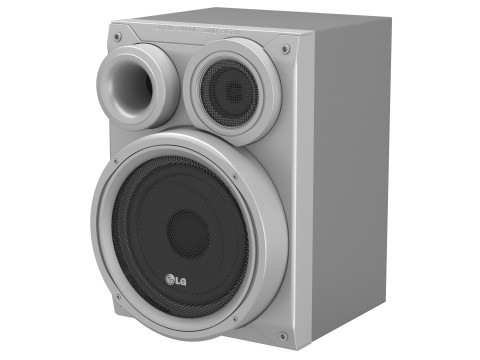 LG Music Center 3D Model