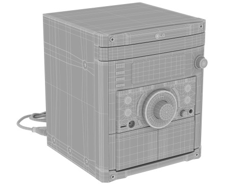 LG Music Center 3D Model