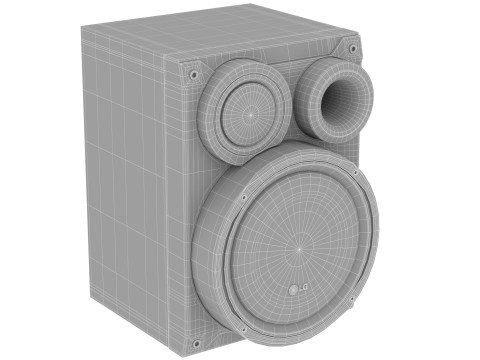 LG Music Center 3D Model