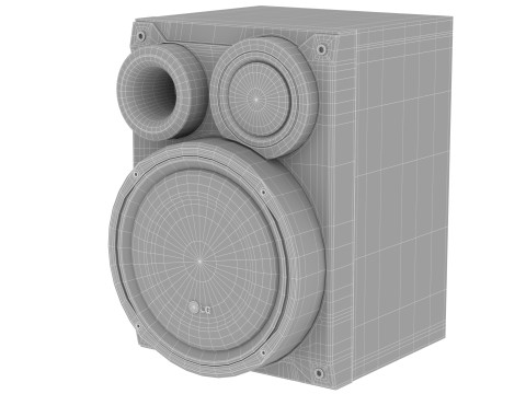 LG Music Center 3D Model
