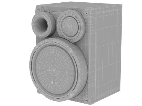 LG Music Center 3D Model