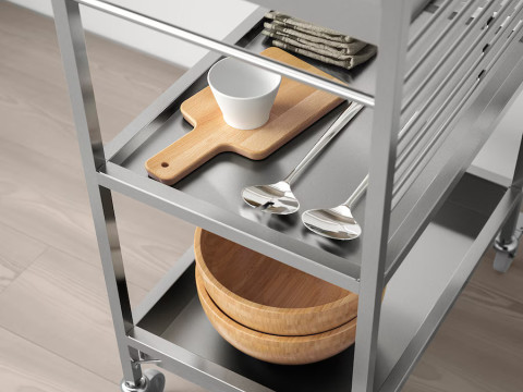 IKEA - KUNGFORS Kitchen cart 3D Модель
