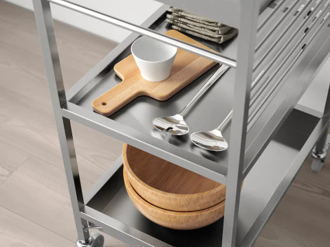 IKEA - KUNGFORS Kitchen cart 3D Model
