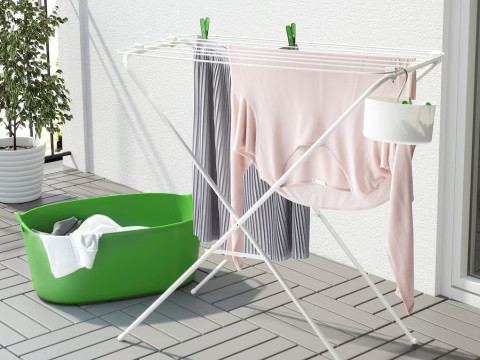 IKEA - JALL Drying rack indoor-outdoor 3Dモデル