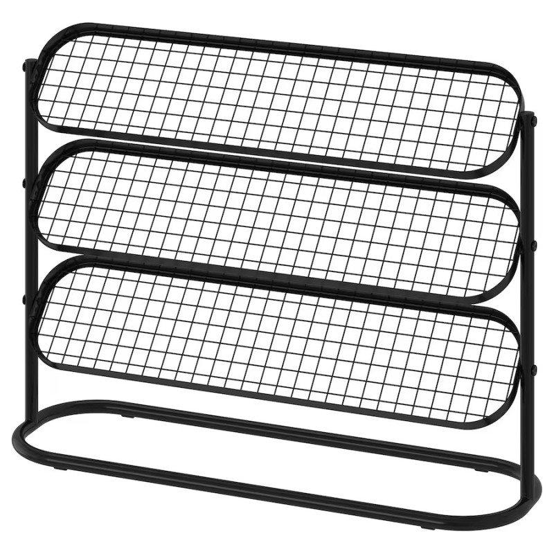 IKEA - ALGANAS Shoe rack 3D Model .c4d .max .obj .3ds .fbx .stl .blend