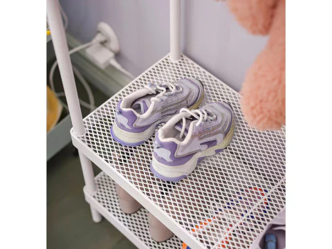 MACKAPAR coat rack with shoe storage unit 3D Model
