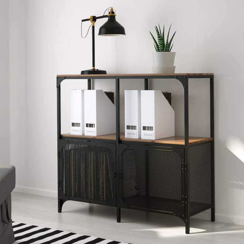 FJALLBO Shelf unit 3D Model .c4d .max .obj .3ds .fbx .stl .blend 
