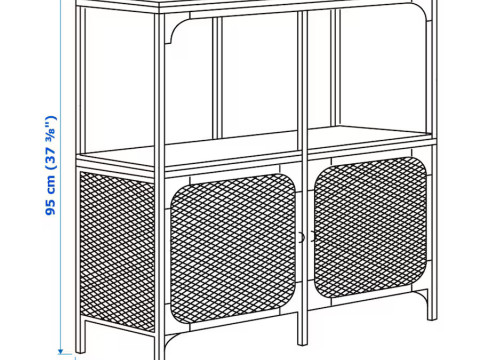 FJALLBO Shelf unit 3D Model