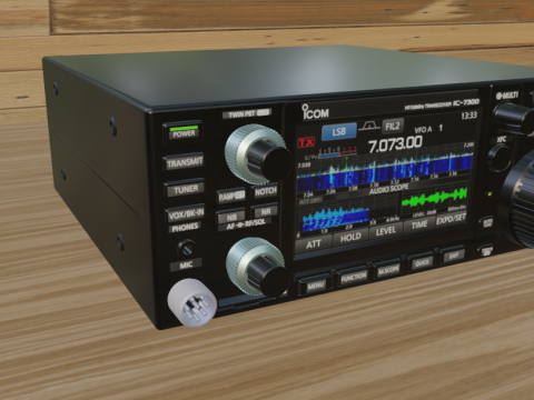 Ham radio Modèles 3D en vedette