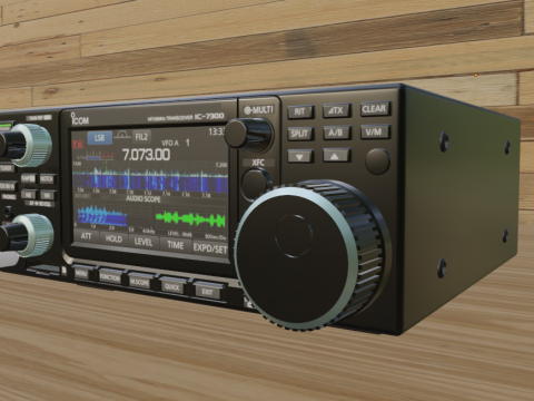 Ham radio Modèles 3D en vedette