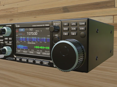 Radio amatoriale Modello di stampa 3D