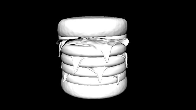 Burguer 3D Model .c4d .max .obj .3ds .fbx .stl .blend 