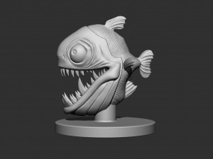 Pirania 3Dモデル