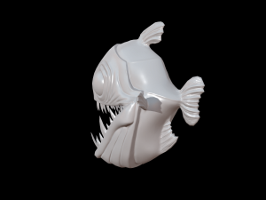Pirania for game development 3D 모델