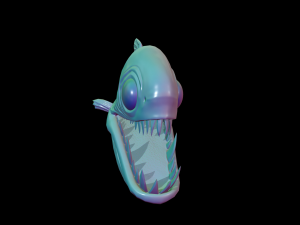 Pirania for game development 3D 모델
