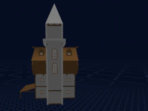 Medieval House 3D Model