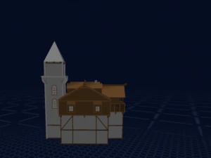 Medieval House 3D Model