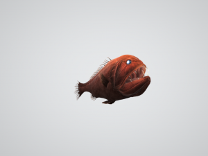 Common Fangtooth 3D Model