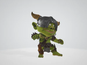 Trollkin stravagante Modello 3D