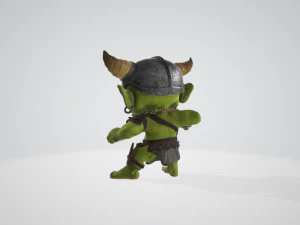 Trollkin yang Aneh Model 3D