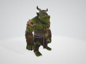 GrumbleTooth - The Jovial Troll 3D Model
