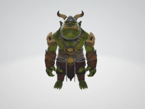 GrumbleTooth - The Jovial Troll 3D Model