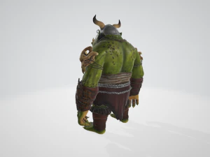 GrumbleTooth - The Jovial Troll 3D Model