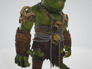 GrumbleTooth - The Jovial Troll 3D Model