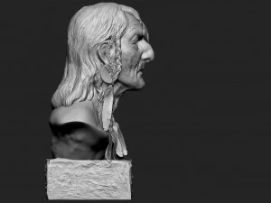 Big Chief Native American 3D Print Model