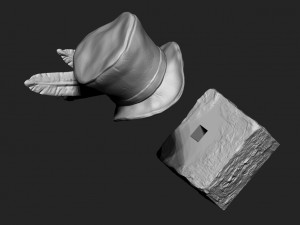 Big Chief Native American Modelo de impresión 3D