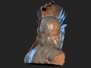 Native American Proud 3D 打印模型