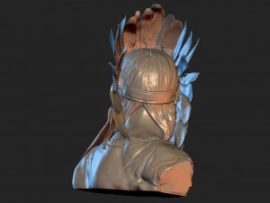 Native American Proud 3D Print Model