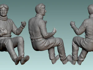 Kierowca samochodu Enzo Ferrari Model do druku 3D