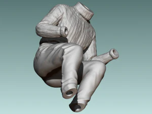 Car Driver Enzo Ferrari 3D Print Model