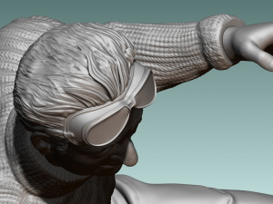 Car Driver Enzo Ferrari Modello di stampa 3D