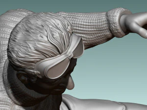 Car Driver Enzo Ferrari 3D Print Model