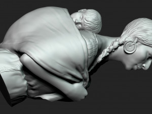 Native American Mother Modelo de Impressão 3D