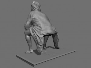 The Dude Toilet The Big Lebowski 3D Print Model