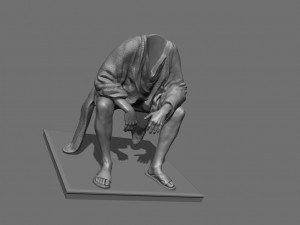 The Dude Toilet The Big Lebowski 3D Print Model
