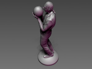 Jesus Quintana John Turturro Big Lebowski Modelo de Impressão 3D