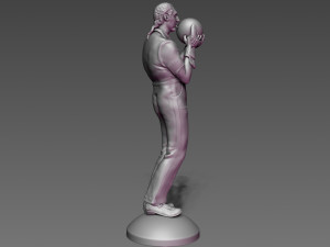 Jesus Quintana John Turturro Big Lebowski Modelo de Impressão 3D