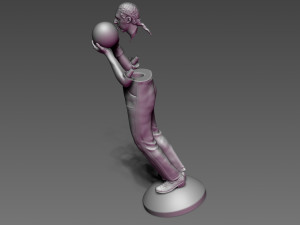 Jesus Quintana John Turturro Big Lebowski Modelo de Impressão 3D