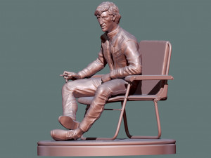 Jochen Rindt Legend 3D Print Model